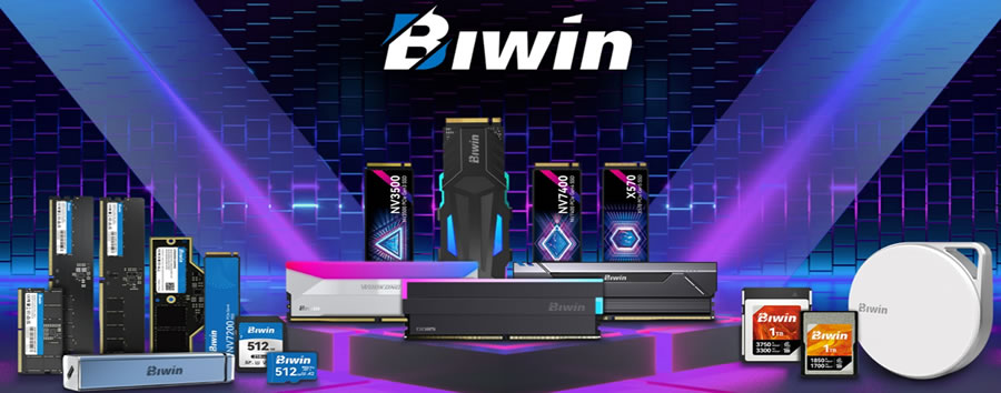 Biwin anunció su propia marca de soluciones