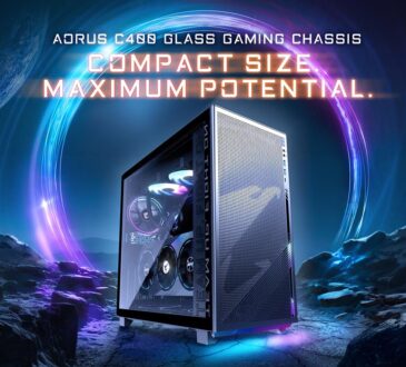 GIGABYTE anunció el nuevo AORUS C400 GLASS