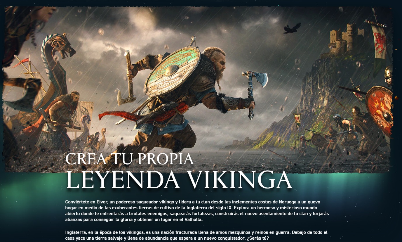 Ubisoft estrena un nuevo tráiler de historia de Assassin's Creed Valhalla y un nuevo podcast documental, Echoes of Valhalla